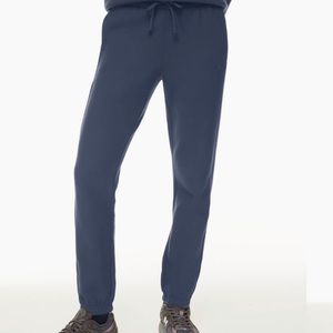 Navy Aritzia Boyfriend Sweatpants